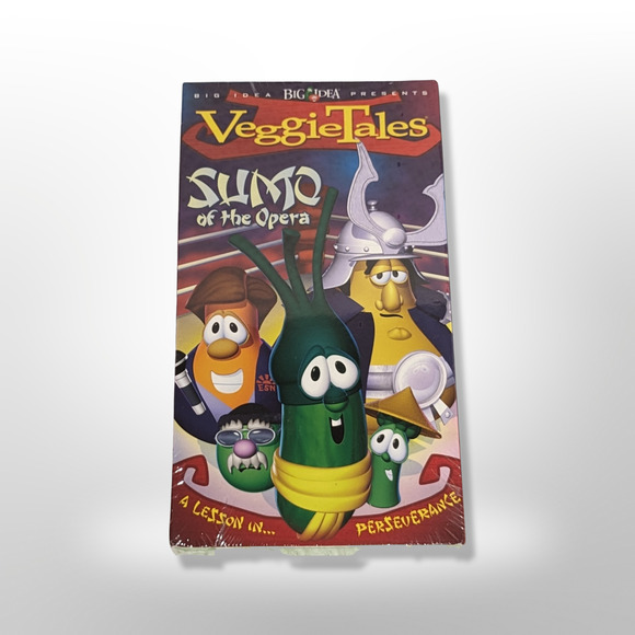 VeggieTales - Sumo of the Opera (VHS, 2004) NEW SEALED veggie tales tails - Picture 3 of 3